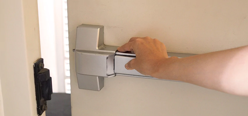 Roller Gate Panic Bar Installation in Glendora, California